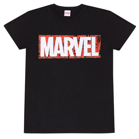 MARVEL COMICS - LOGO IN SOVRIMPRESSIONE - T-SHIRT