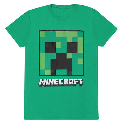 Minecraft - Creeper Face - T-Shirt Green