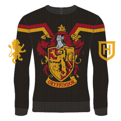 HARRY POTTER - GRYFFINDOR WAPPEN - WEIHNACHTSPULLI