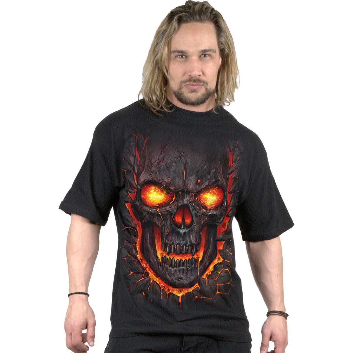 SPIRAL - SKULL LAVA - T-SHIRT