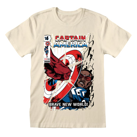 CAPTAIN AMERICA - BRAVE NEW WORLD - IMPACT - T-SHIRT