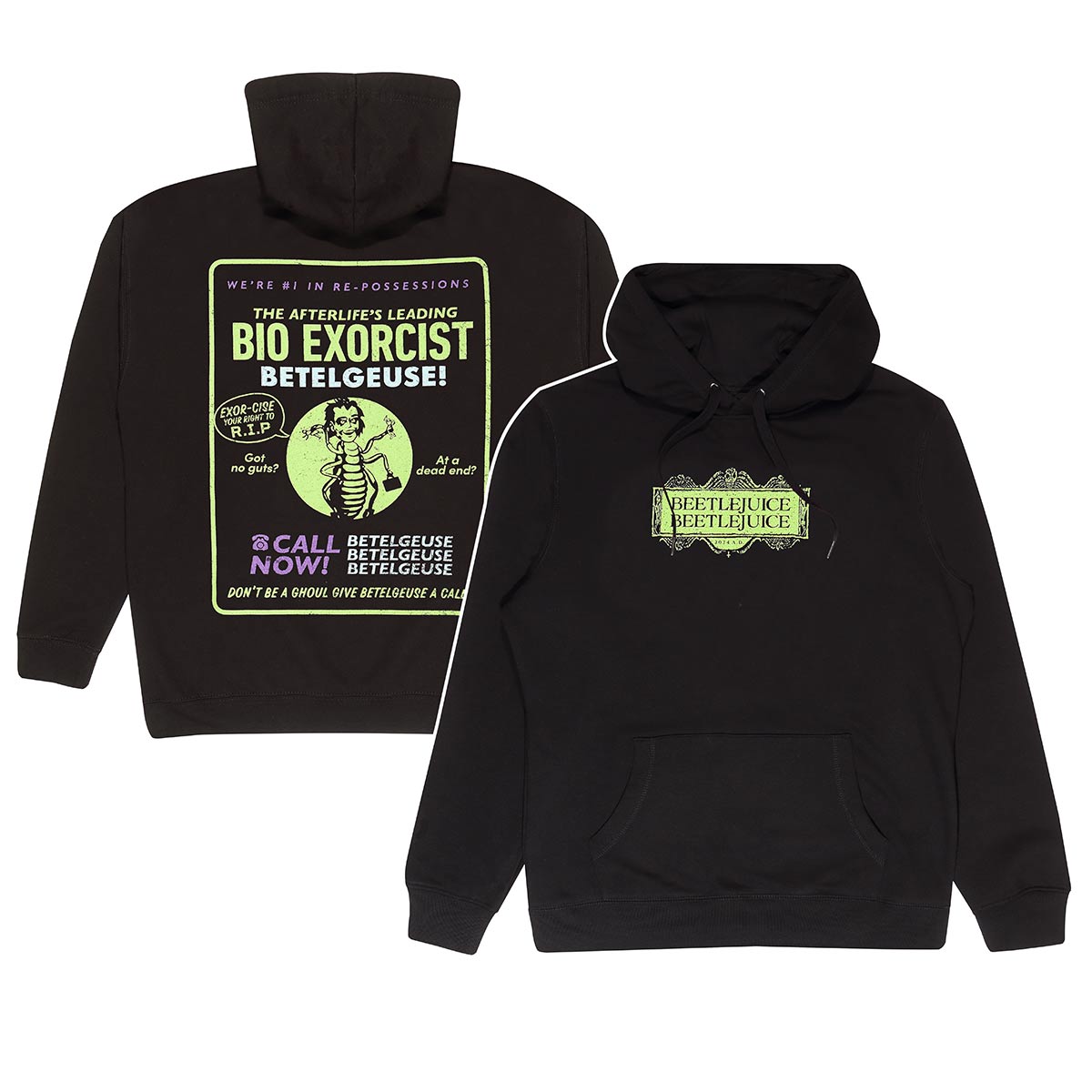 BEETLEJUICE 2 - BIO EXORCIST - HOODIE