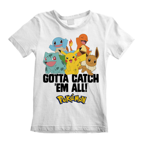 POKEMON - GOTTA CATCH EM ALL - KINDER T-SHIRT