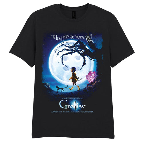 CORALINE - PÓSTER LUNAR - CAMISETA