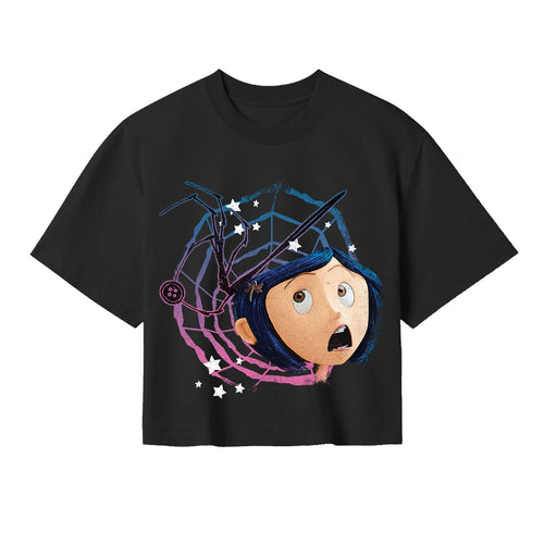 CORALINE - PÓSTER DE GOSH - CAMISETA RECORTADA
