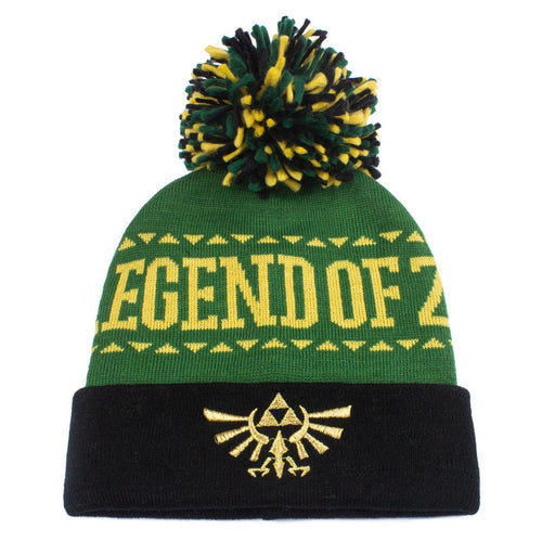 LEGEND OF ZELDA - LOGO - BEANIE POM