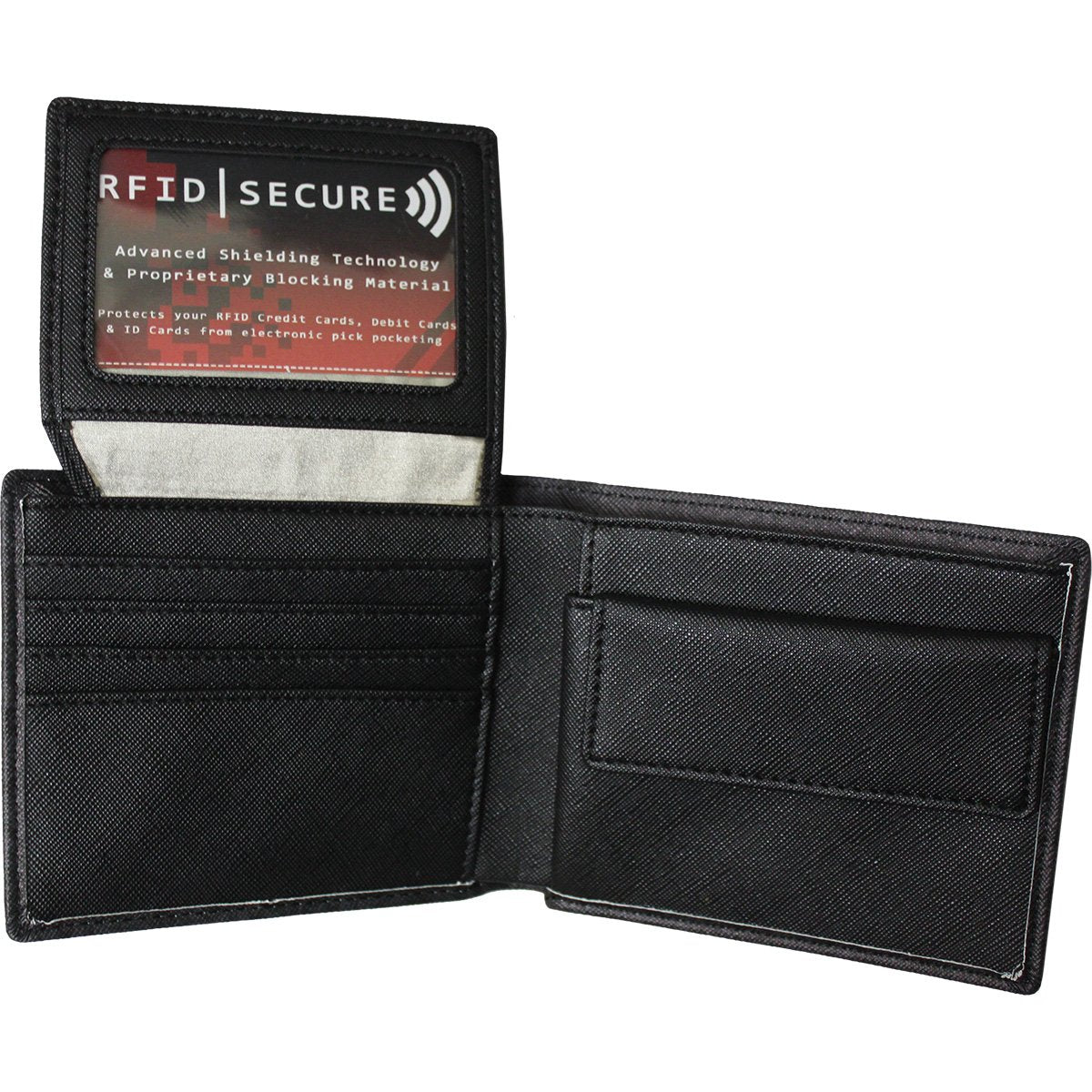 SPIRAL - SKULL SCROLL - BIFOLD WALLET WITH RFID BLOCKING AND GIFT BOX