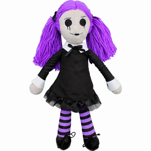 SPIRAL - VIOLA - THE GOTH RAG DOLL - Collectable Soft Plush Doll