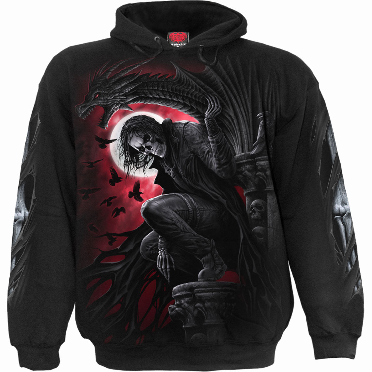 SPIRAL - NIGHT STALKER - Hoody Black