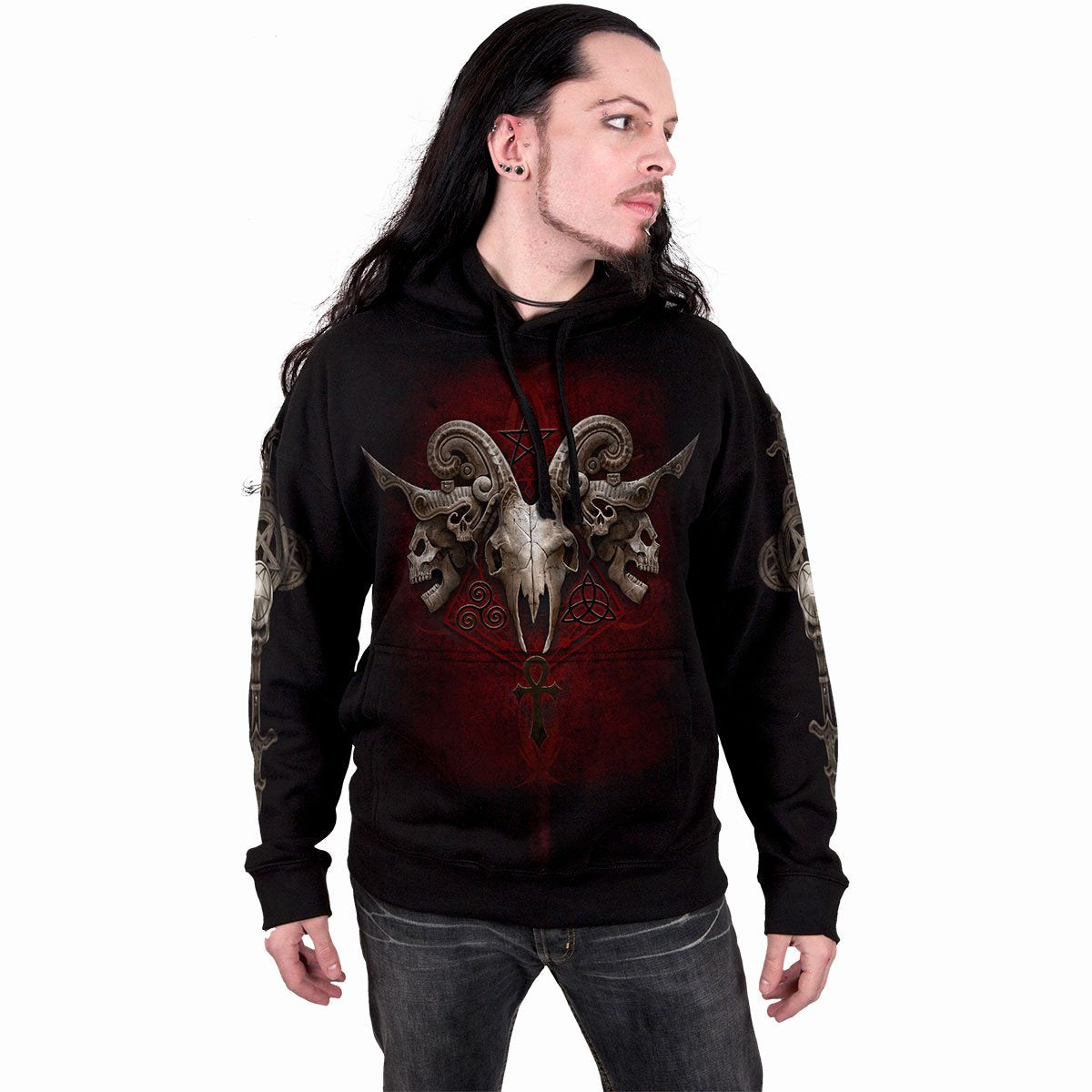 SPIRAL - FACES OF GOTH - HOODIE