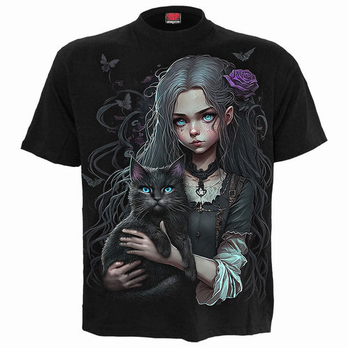 SPIRALE - GOTH FAMILIAR - FRONT PRINT T-SHIRT