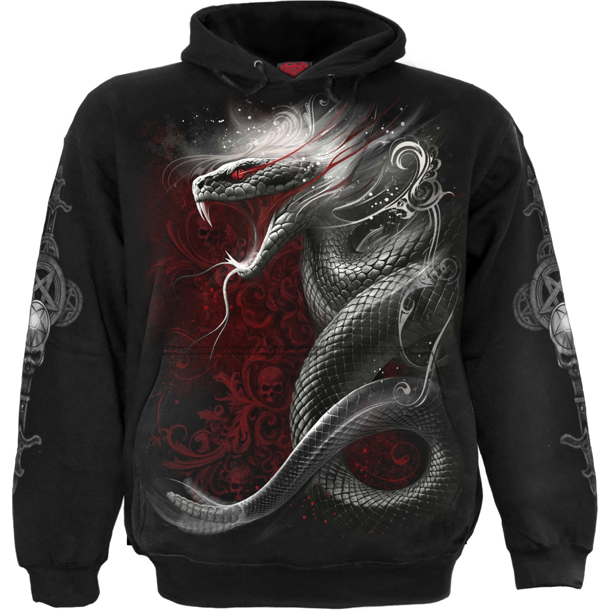 GOTHIC SERPENT - Hoody Black