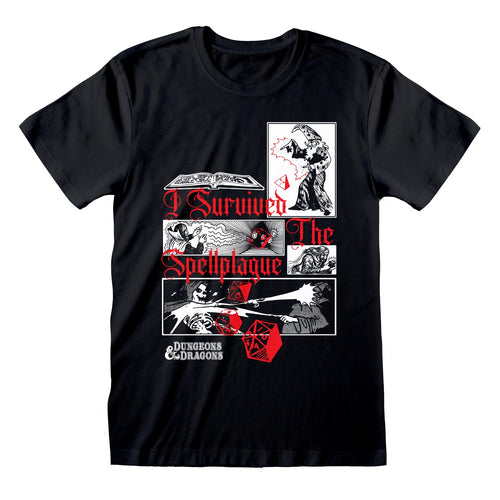 DUNGEONS AND DRAGONS - PLAGUE SURVIVOR - T-SHIRT