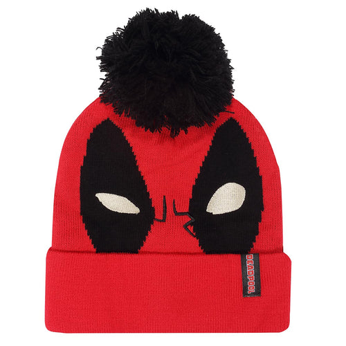 DEADPOOL - GESICHT - BEANIE POM