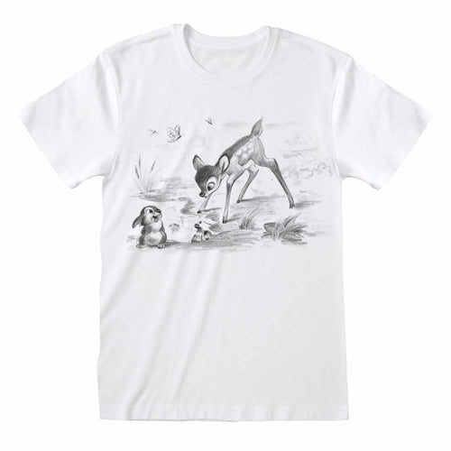 BAMBI - SKIZZIERT - T-SHIRT