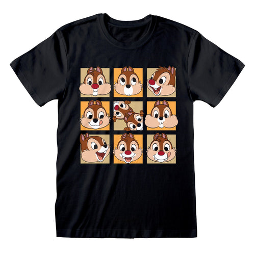 CHIP AND DALE - EXPRESSIONS - T-SHIRT
