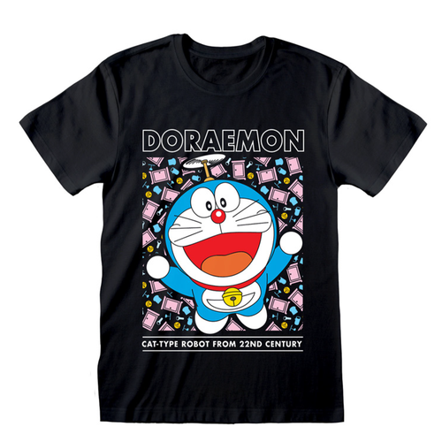 DORAEMON - FLYING (BACK PRINT) - T-SHIRT