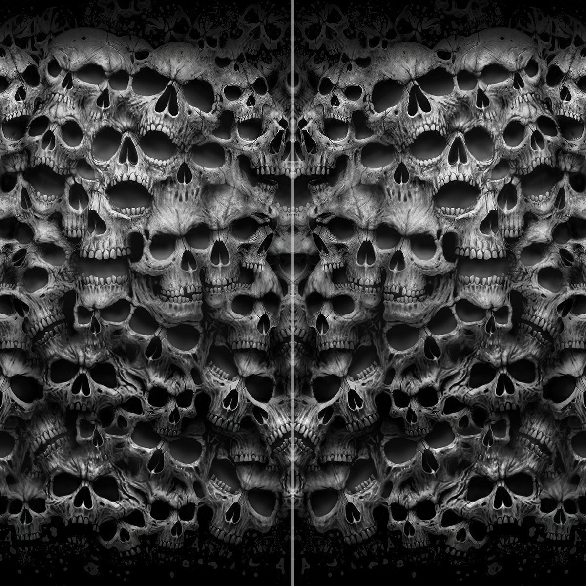 TWISTED SKULLS - Multifunctional Face Wraps - Spiral USA