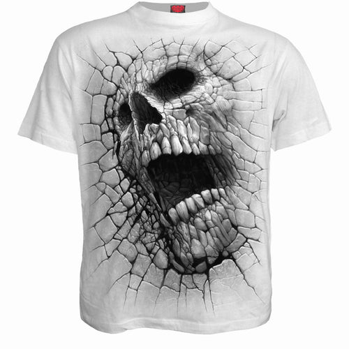 SPIRAL - CRACKING UP - T-SHIRT WEISS