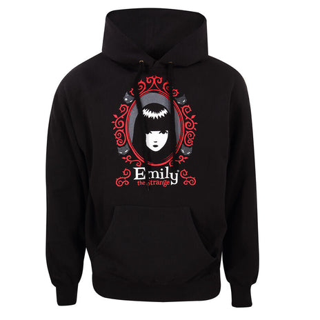 EMILY THE STRANGE - FRAME - WOMENS FITTED PULLOVER HOODIE