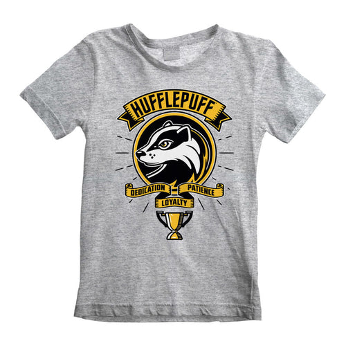 HARRY POTTER - HUFFLEPUFF IM COMIC-STIL - T-SHIRT