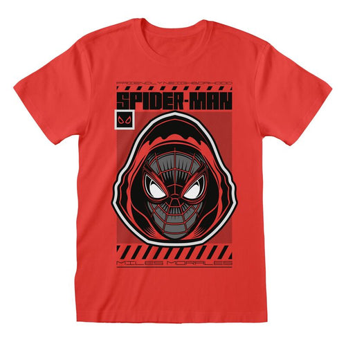 SPIDER-MAN: MILES MORALES - SPINNE MIT KAPUZE - T-SHIRT