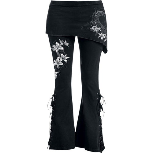 SPIRALE - HERZENSSACHE - 2IN1 BOOT-CUT LEGGINGS MIT MICRO SLANT ROCK