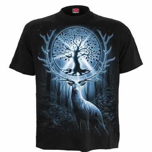 SPIRALE - BAUM DES LEBENS - FRONTPRINT T-SHIRT