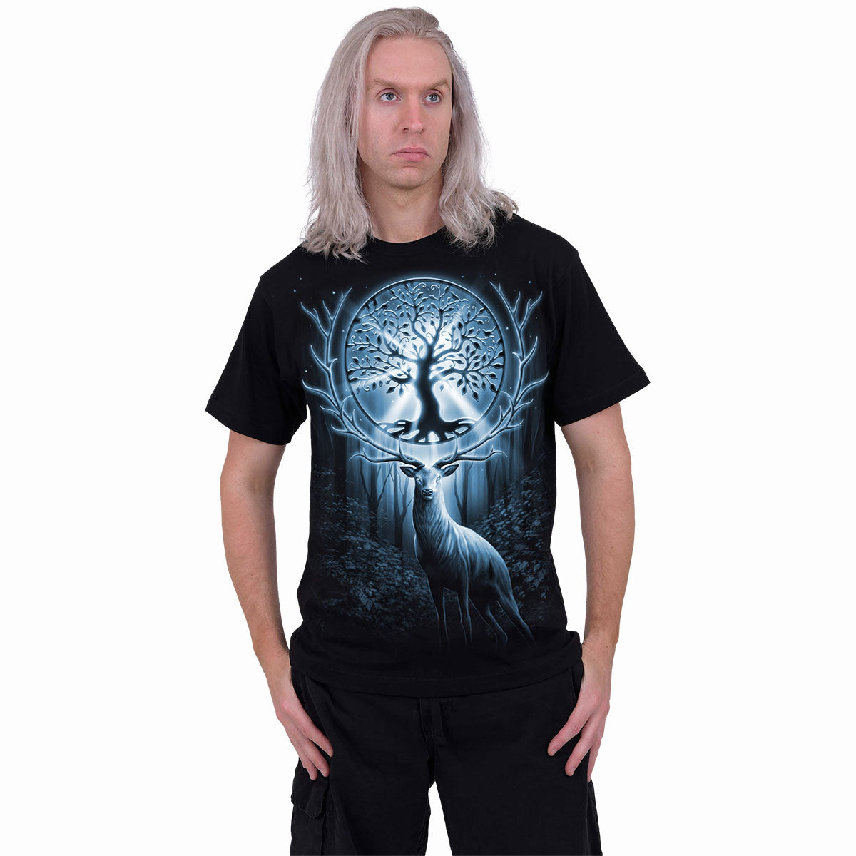 SPIRAL - TREE OF LIFE - FRONT PRINT T-SHIRT