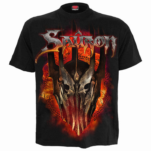 LORD OF THE RINGS - SAURON METAL TEE - T-SHIRT