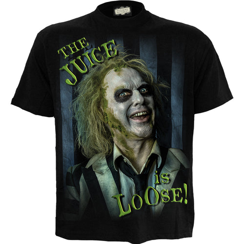 SPIRAL - BEETLEJUICE 2 - JUICE IS LOOSE - FRONT PRINT T-SHIRT