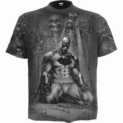 BATMAN - VENGEANCE WRAP - Allover T-Shirt Black