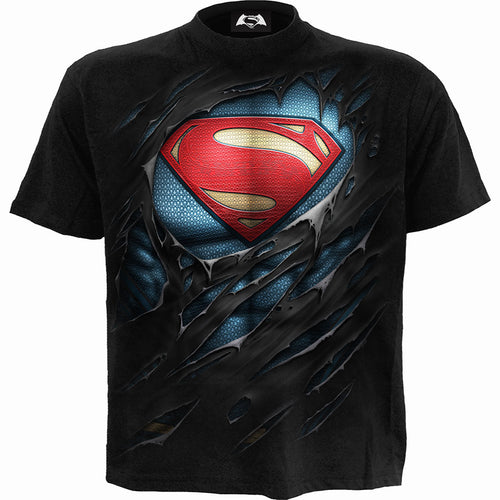 SPIRALE - SUPERMAN - ZERRISSEN - T-SHIRT