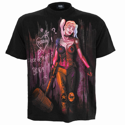 HARLEY QUINN - TRICK OR TREAT - T-SHIRT