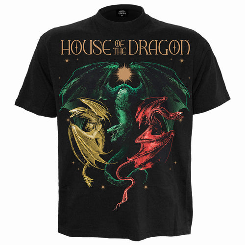 HOUSE OF THE DRAGONS - TRI DRAGONS - T-SHIRT