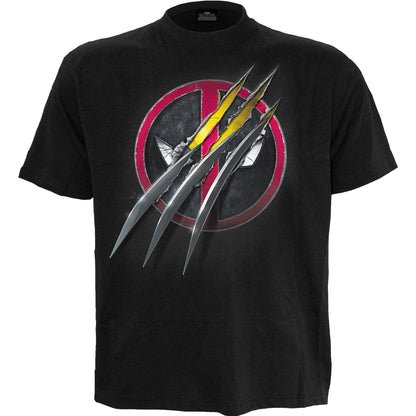 DEADPOOL - SLASHED - T-SHIRT