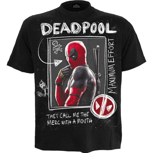 DEADPOOL - WOLVERINE SKETCHES - T-SHIRT