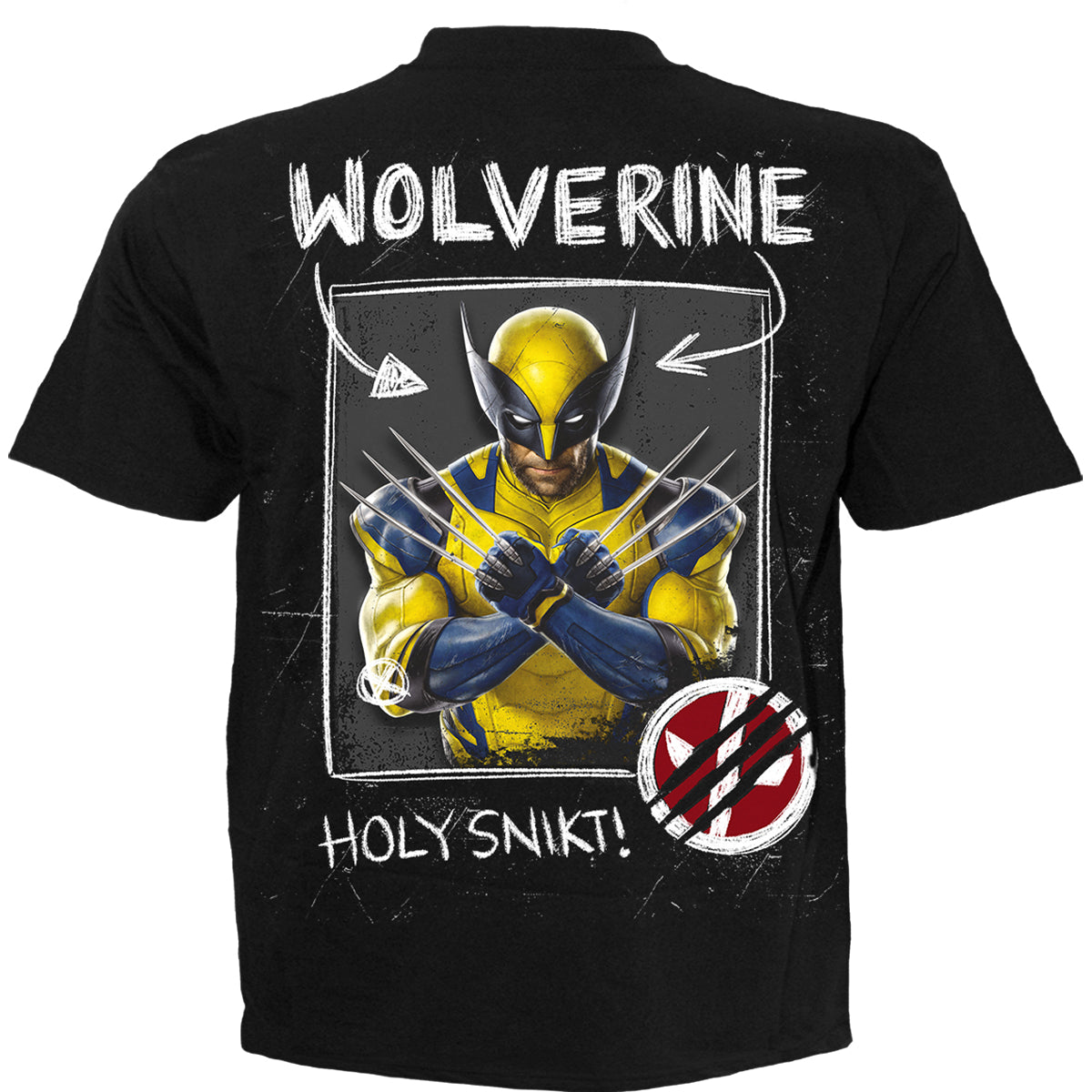 DEADPOOL - WOLVERINE SKETCHES - T-SHIRT