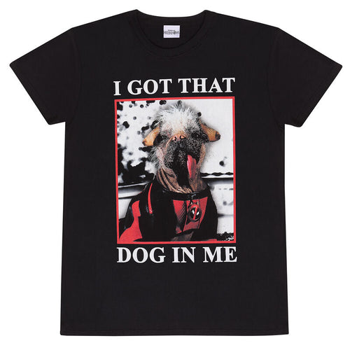 DEADPOOL UND VIELFRASS - ICH HABE DEN HUND - T-SHIRT