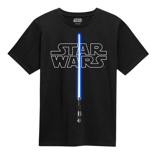 STAR WARS - GLOW IN THE DARK LICHTSCHWERT - T-SHIRT