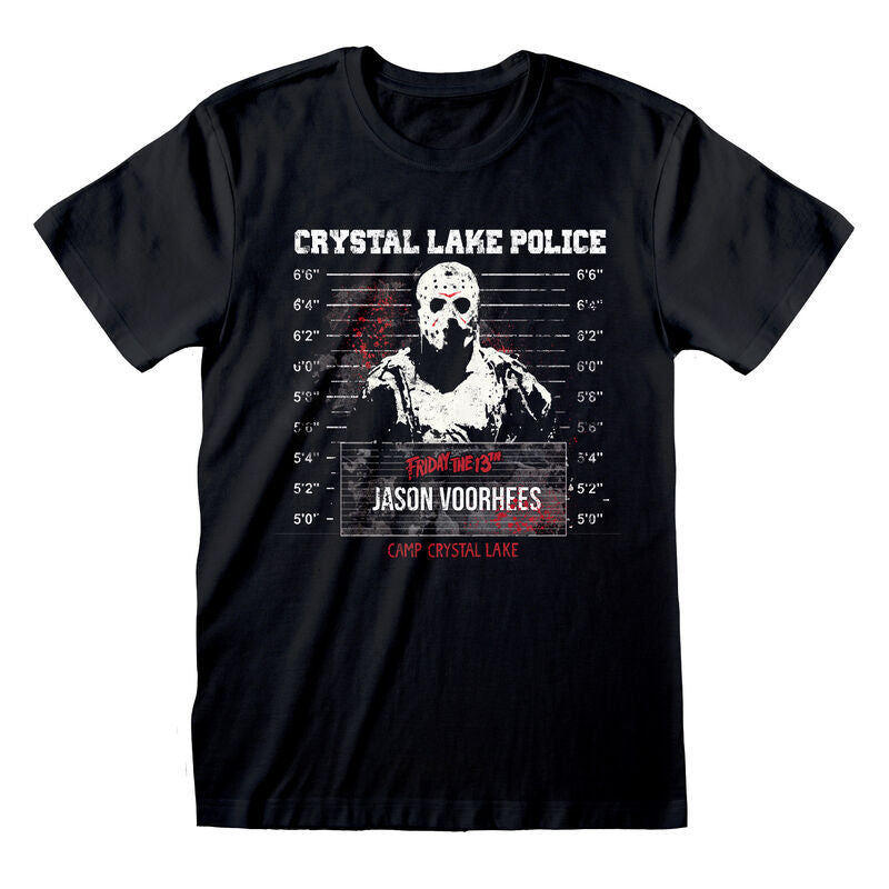 Friday The 13th - Mug Shot - T-Shirt Black