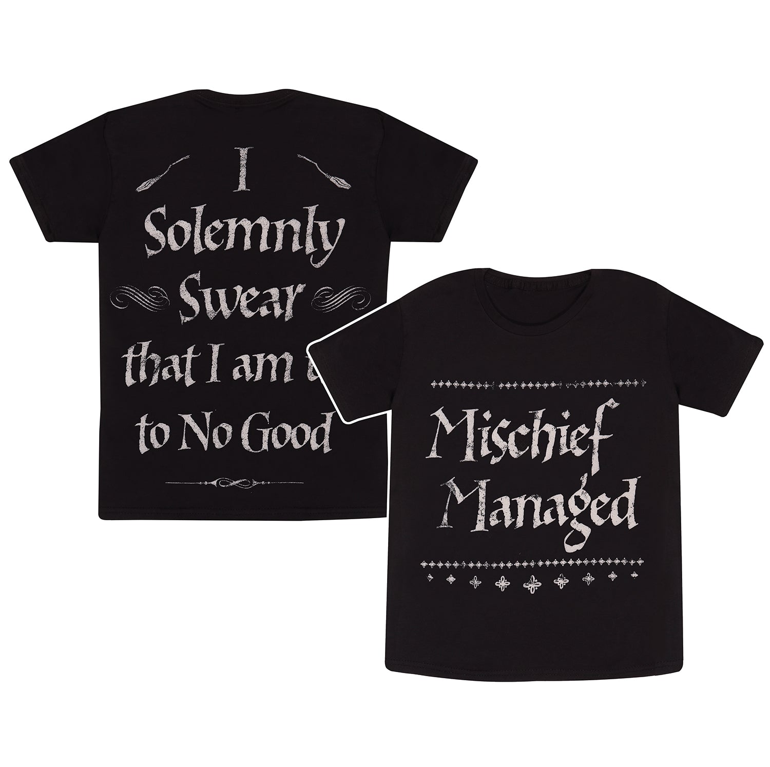 HARRY POTTER - SOLEMNLY SWEAR FRONT & BACK - KIDS T-SHIRT