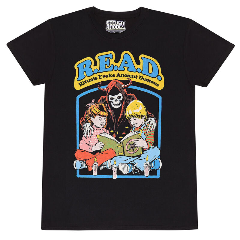 Steven Rhodes - Read - T-Shirt Black