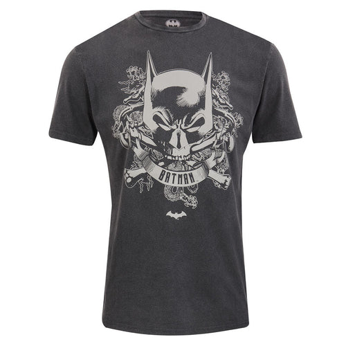 BATMAN - TOTENKOPF WAPPEN - T-SHIRT