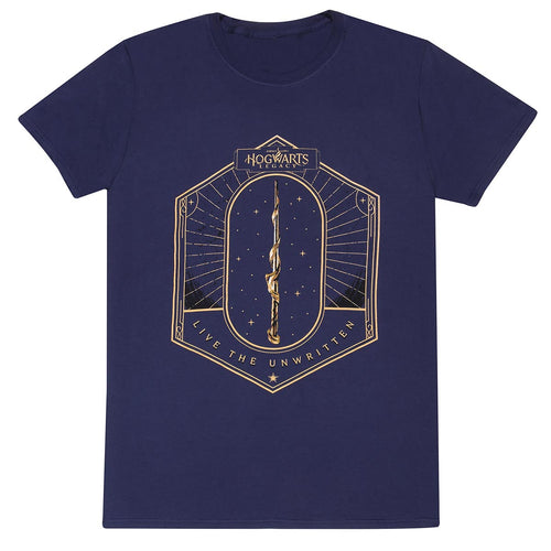 HOGWARTS VERMÄCHTNIS - GOLDENER ZAUBERSTAB - T-SHIRT