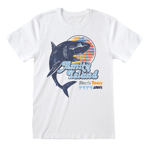 JAWS - AMITY SHARK TOURS - T-SHIRT