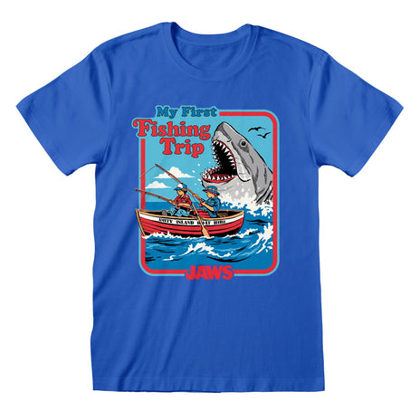 STEVEN RHODES X JAWS - MY FIRST FISHING TRIP - T-SHIRT