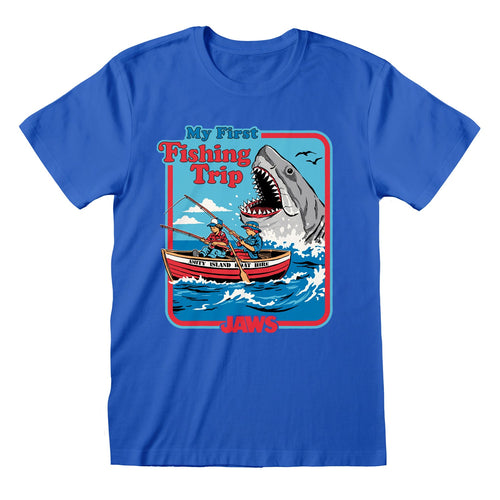 STEVEN RHODES X JAWS - MY FIRST FISHING TRIP - T-SHIRT