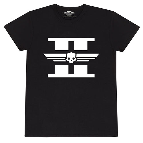 HELLDIVERS - WEISSES LOGO - T-SHIRT