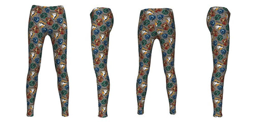 HARRY POTTER - HAUSSYMBOL - LEGGINGS